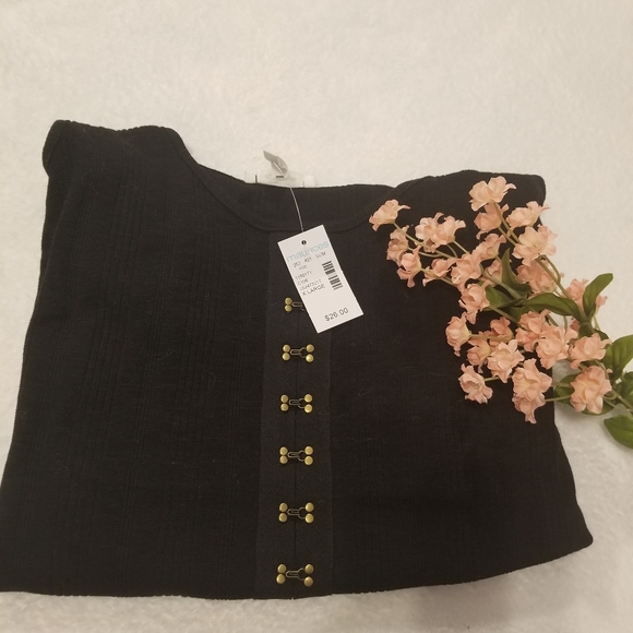 NWT Maurices Eyelet Hook Tank - Picture 3 of 4